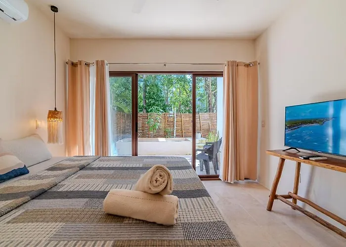 Modern With Pool Fast Wifi Perfect Apartment Tulum